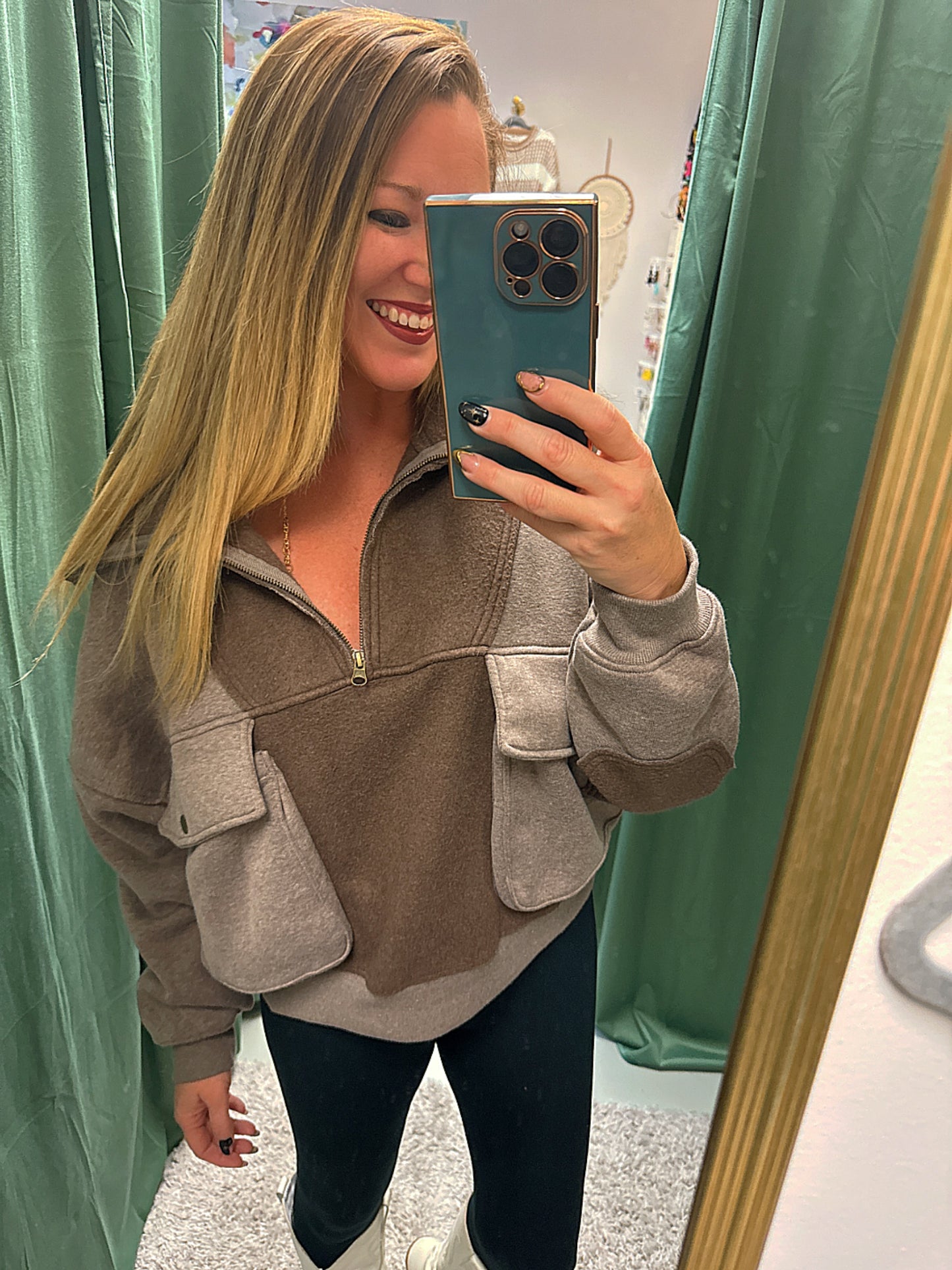 Mineral Washed French Terry Sweatshirt
