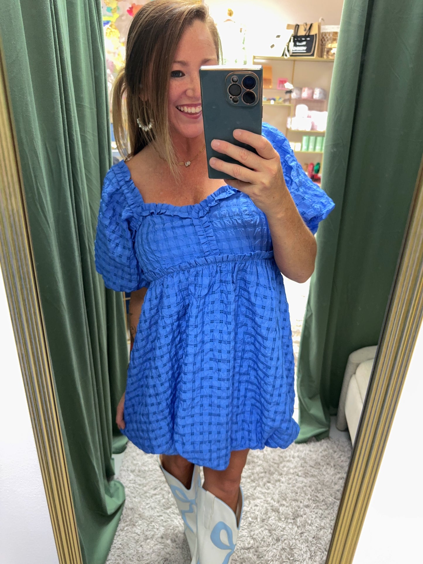 Kinsley Puff Sleeve Dress