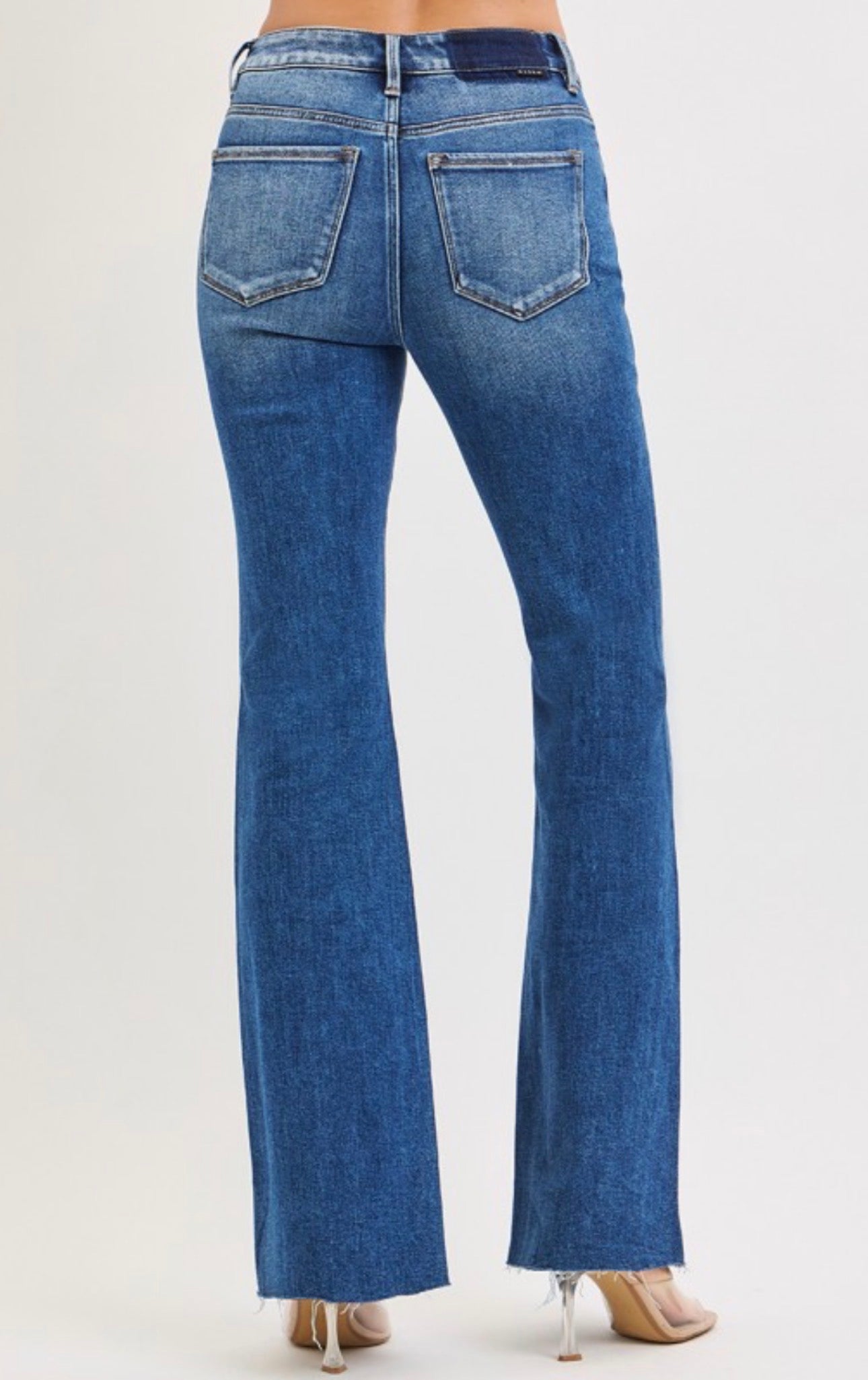 Karma High Rise Flare Risen Jeans