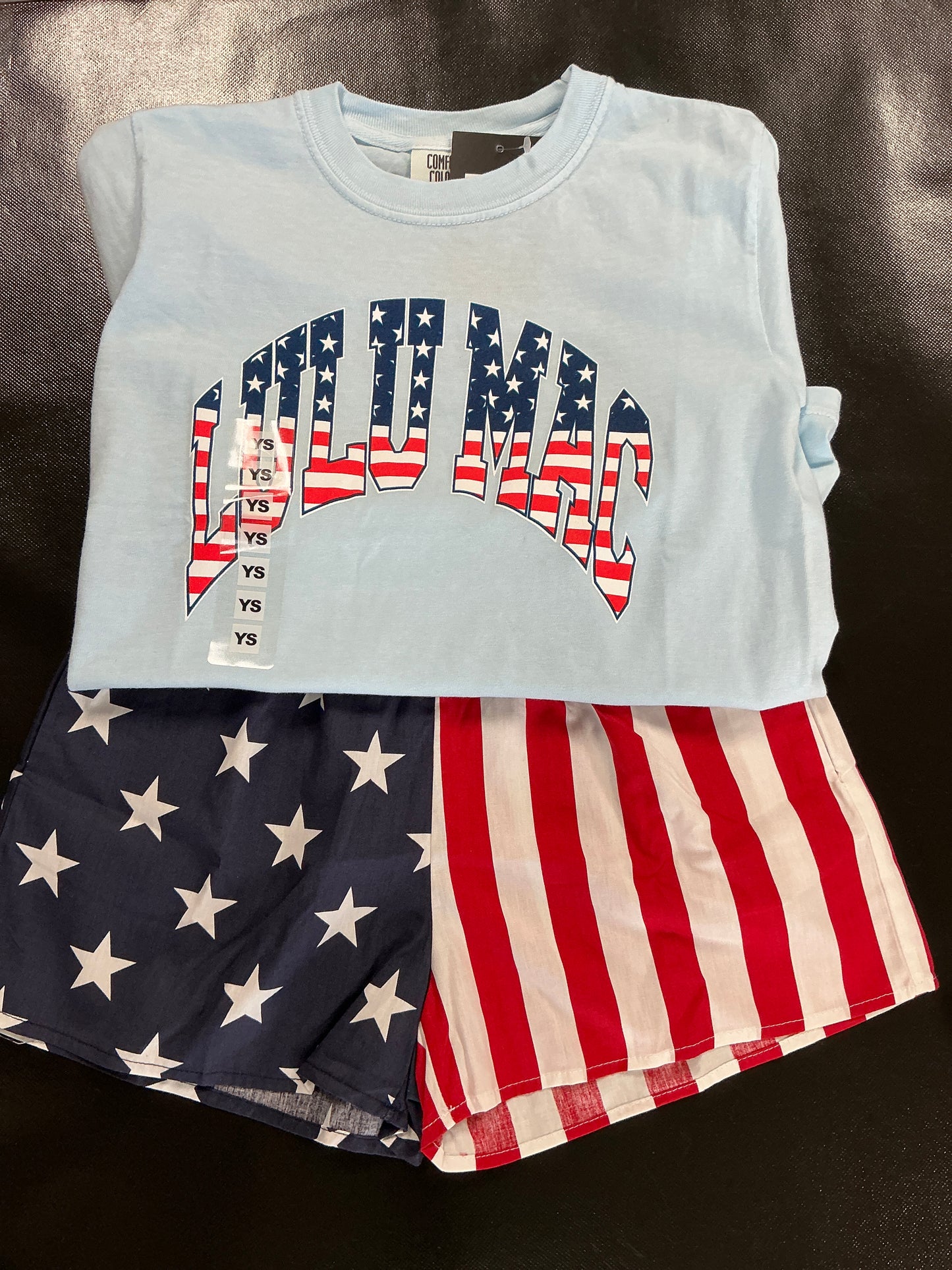 Lulu Mac Stars & Stripes T-Shirt- Youth