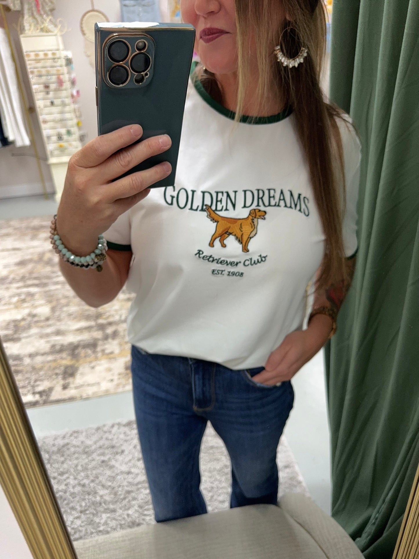 Golden Retriever Golden Dreams Graphic