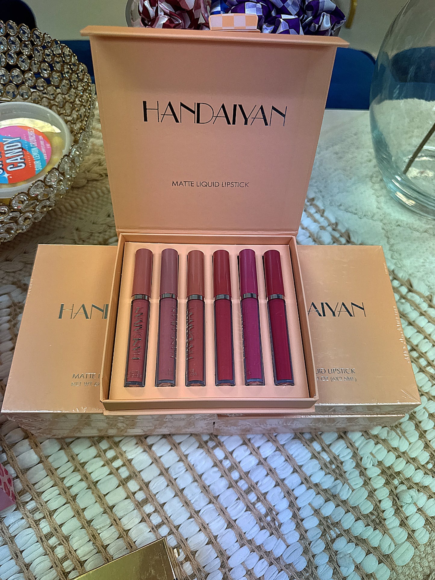 6pc Matte Liquid Lipstick Set