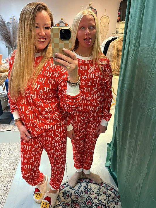 Ho Ho Cozy PJ Set