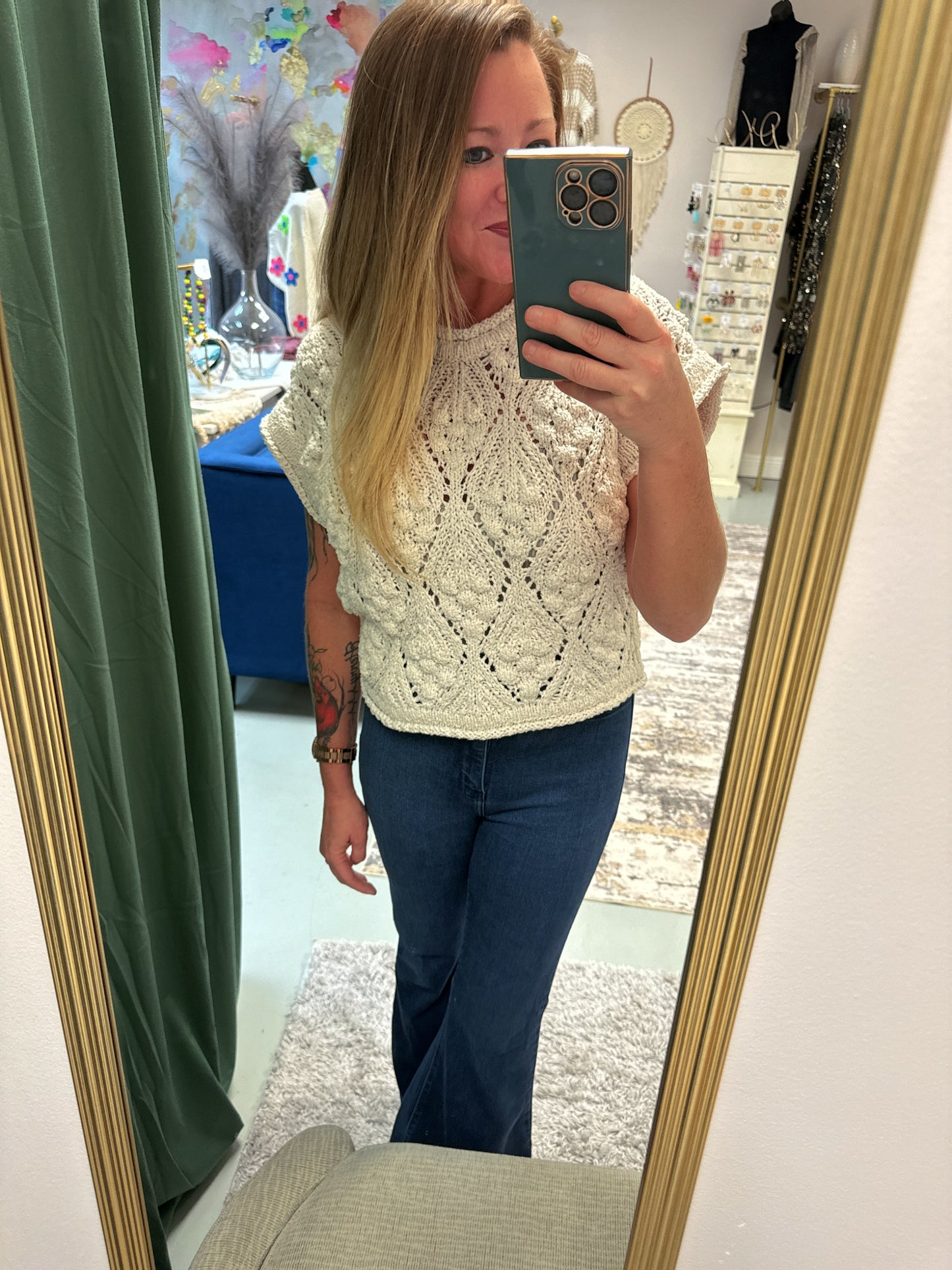 Feeling Lovely Knit Sweater