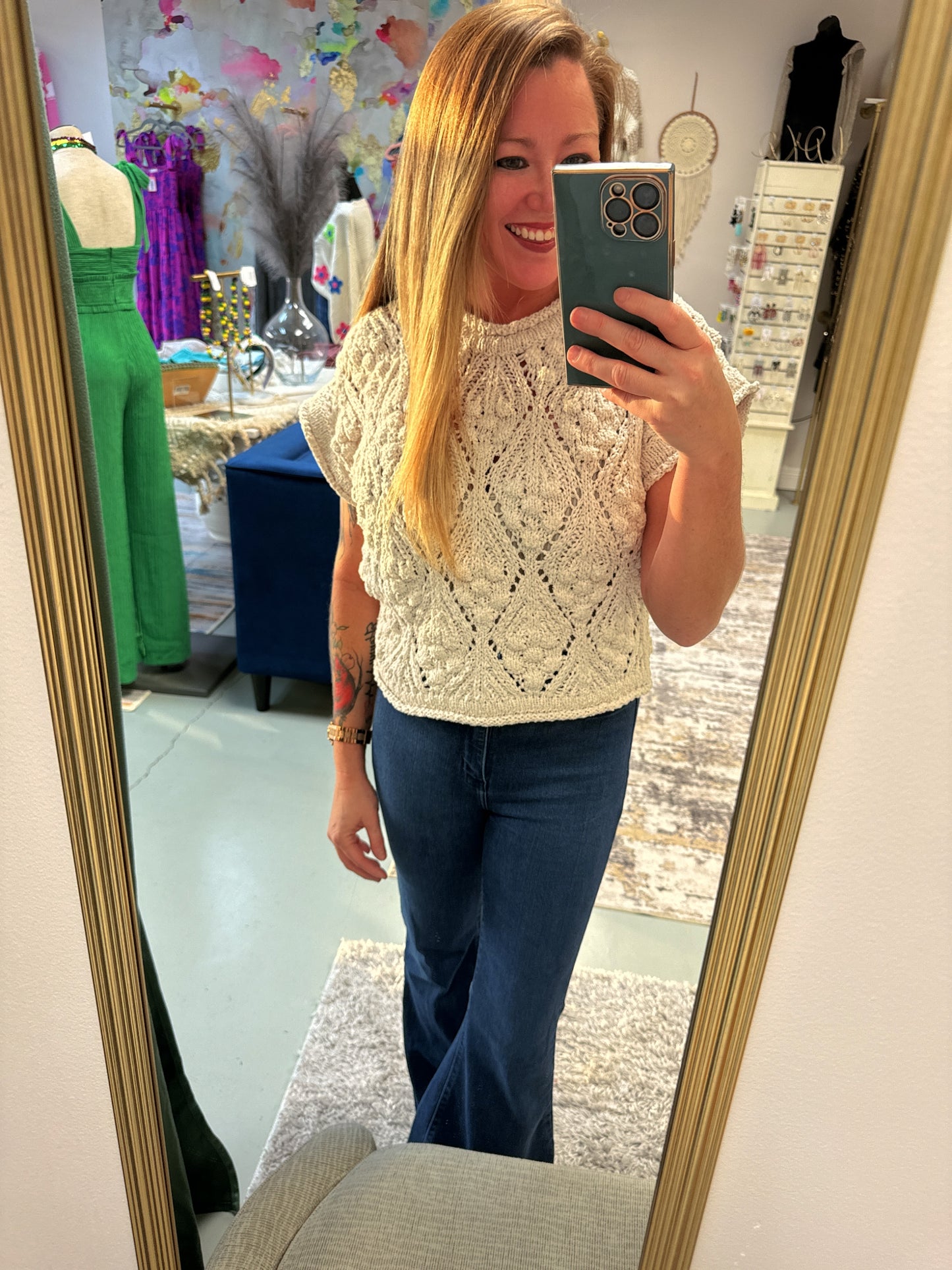 Feeling Lovely Knit Sweater
