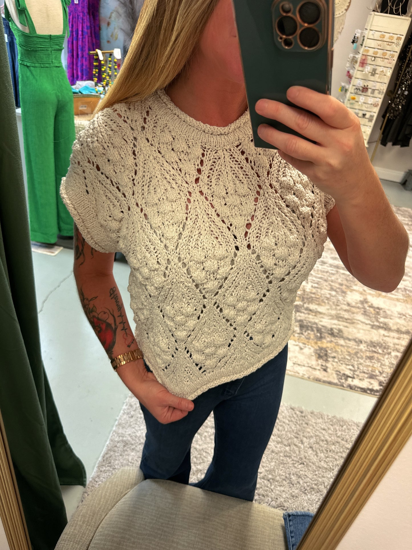 Feeling Lovely Knit Sweater