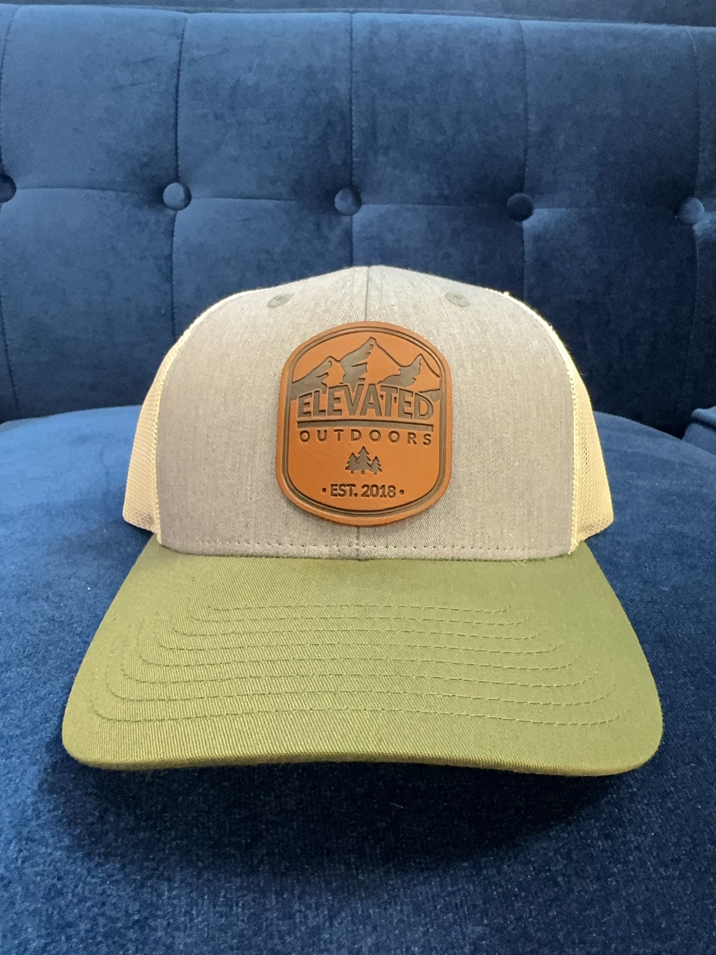 Elevated Outdoors Leather Cliffside Hat
