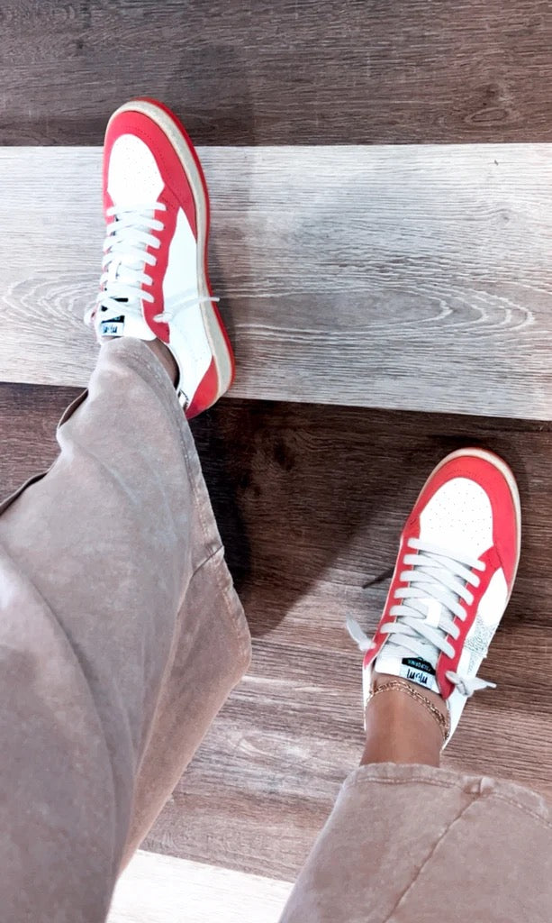 Red MiiM Sneakers