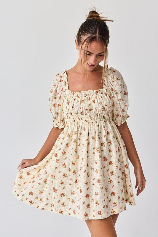 Emily Rose Babydoll Mini Dress