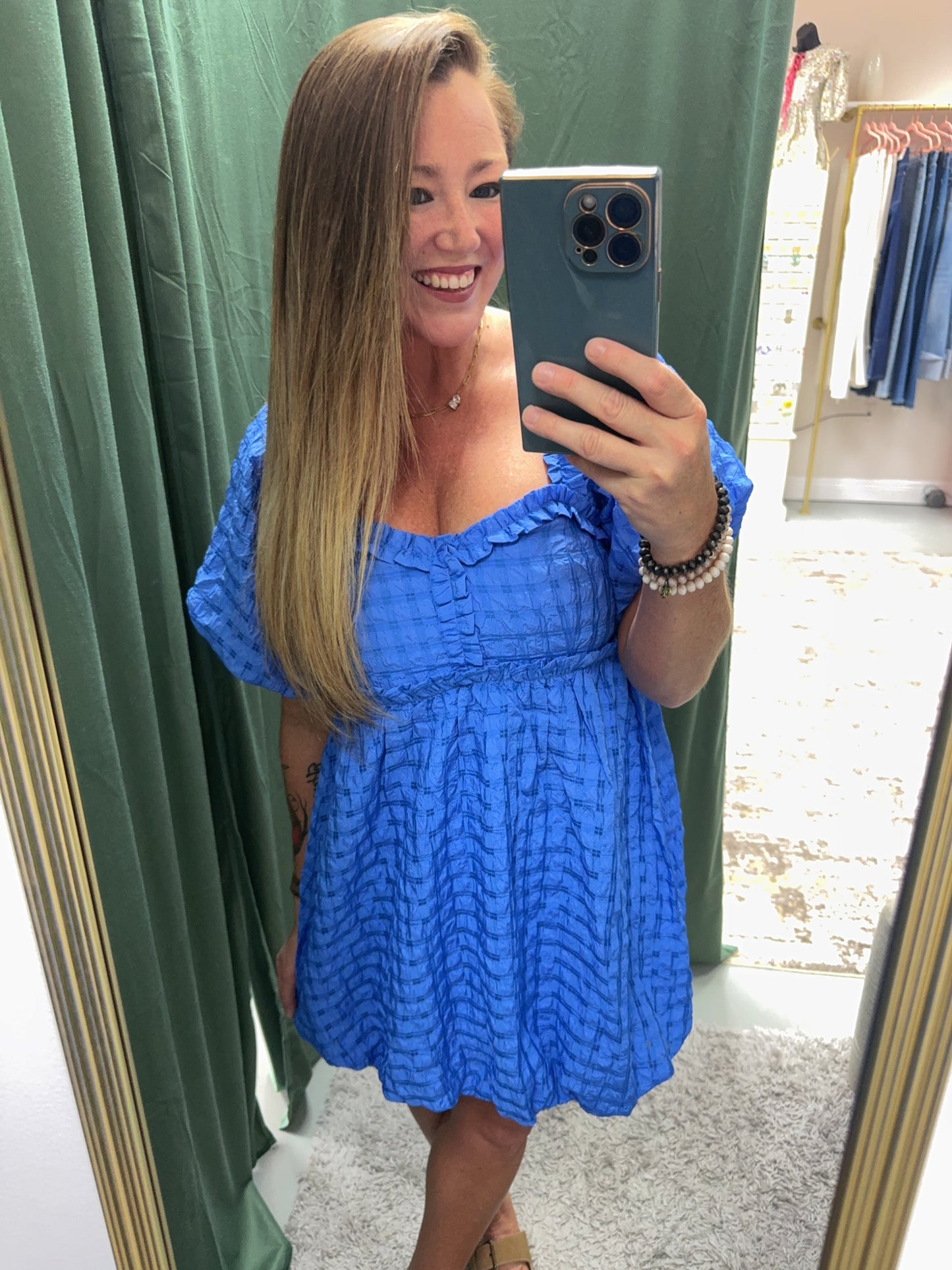 Kinsley Puff Sleeve Dress