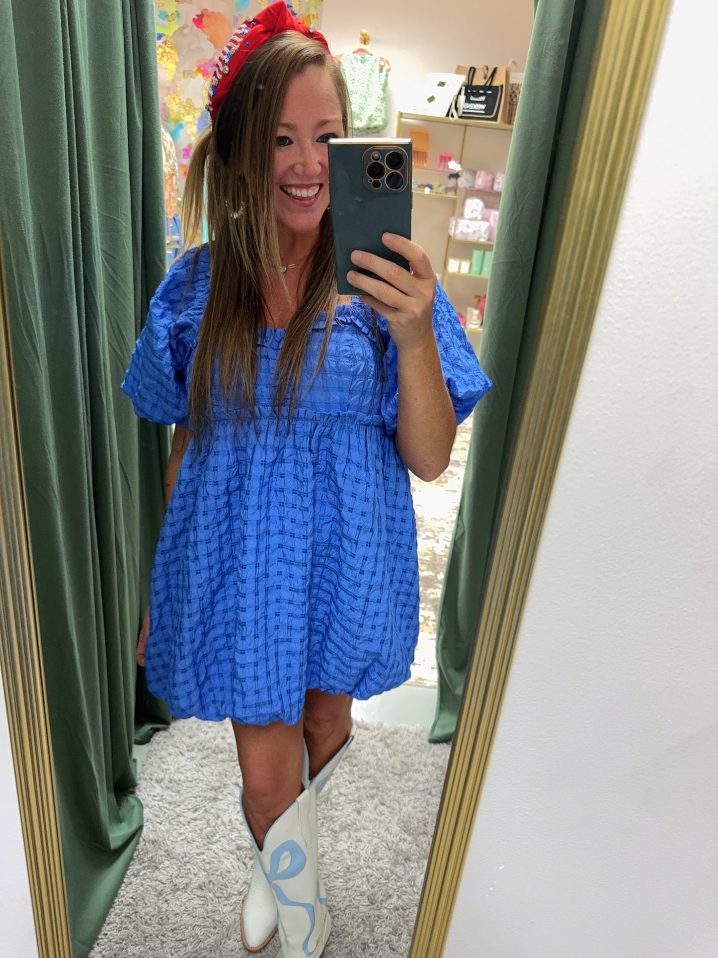 Kinsley Puff Sleeve Dress