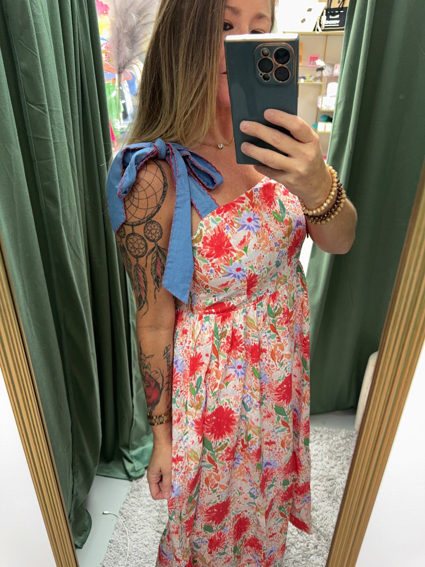 Garden Treasures Floral Dress
