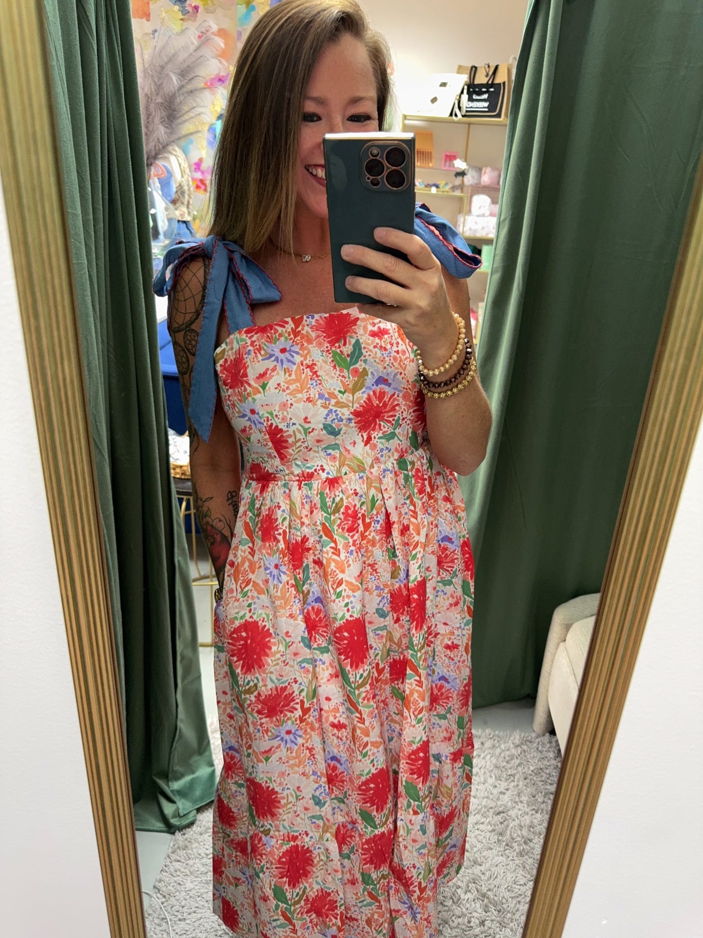 Garden Treasures Floral Dress