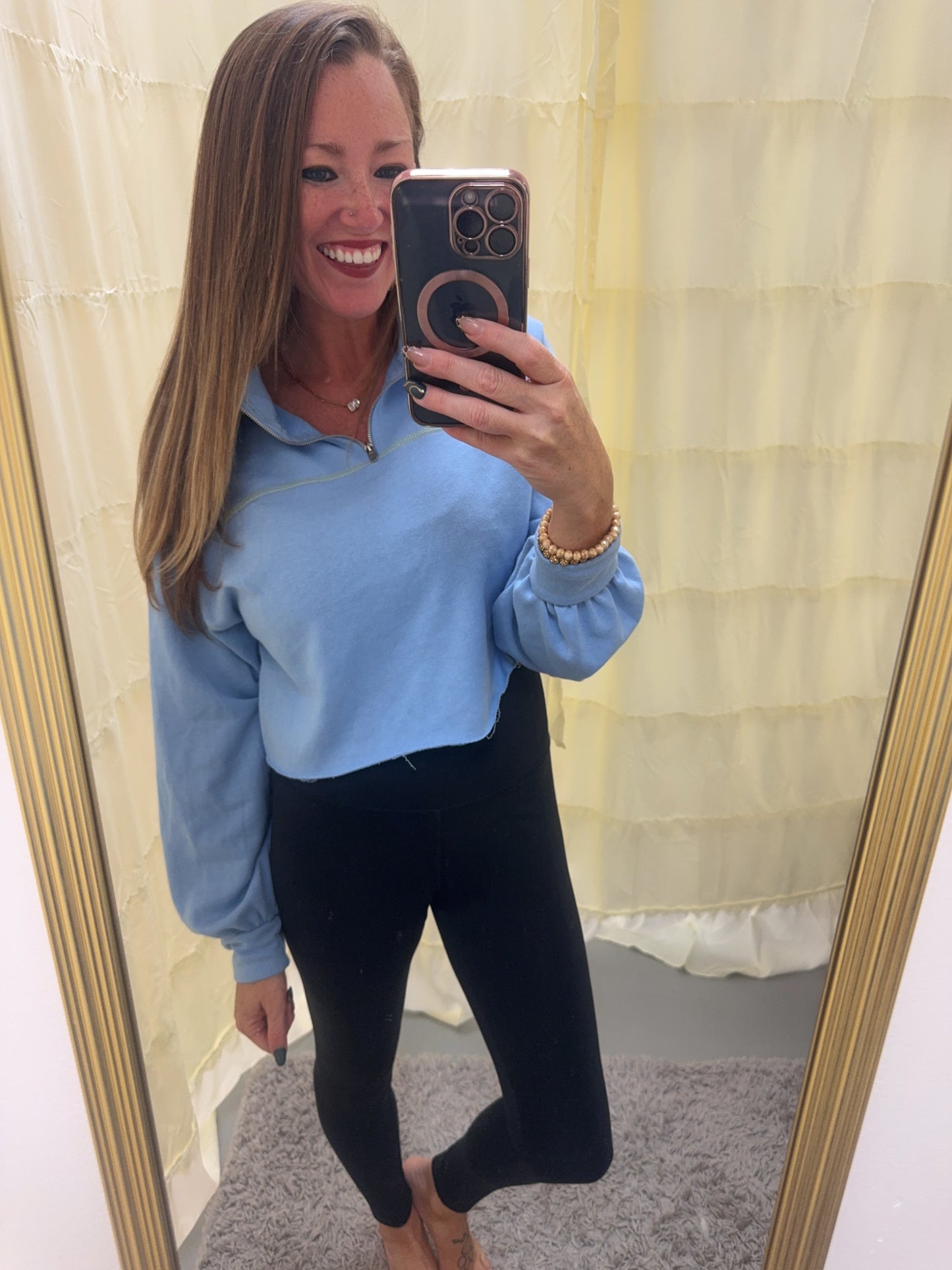 Marina Time Contrast Pullover