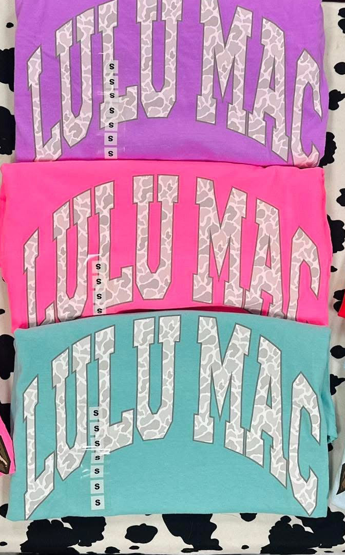 Lulu Mac Light Camo T-Shirt- Adult