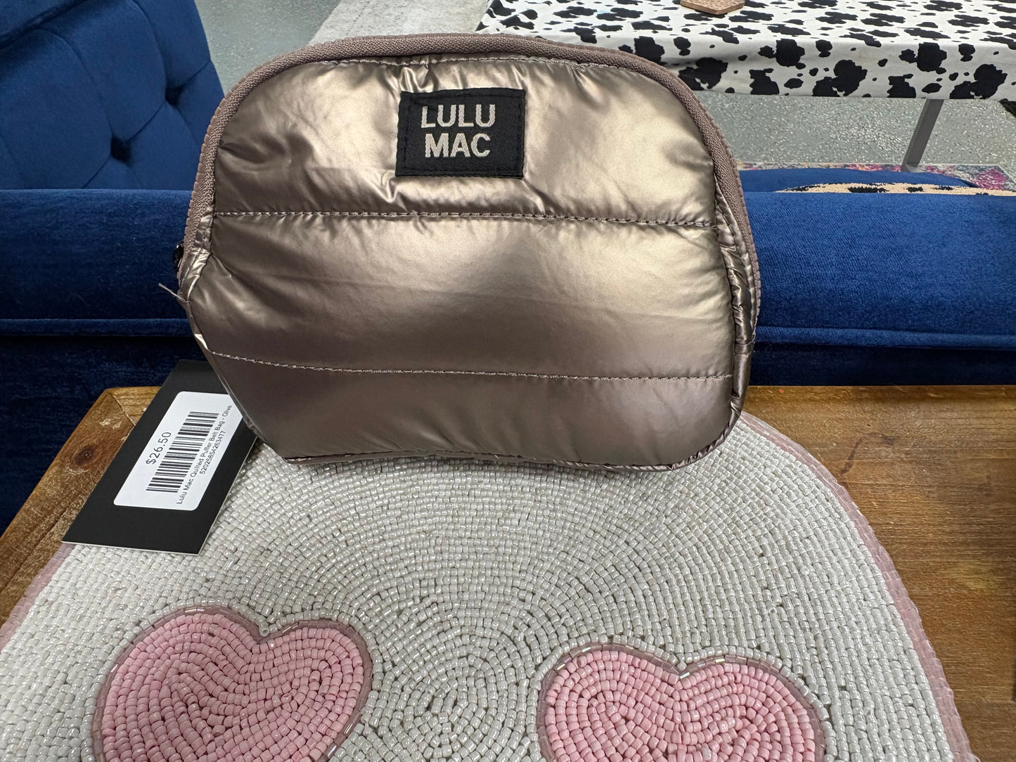 Lulu Mac Quilted Puffer Belt Bag