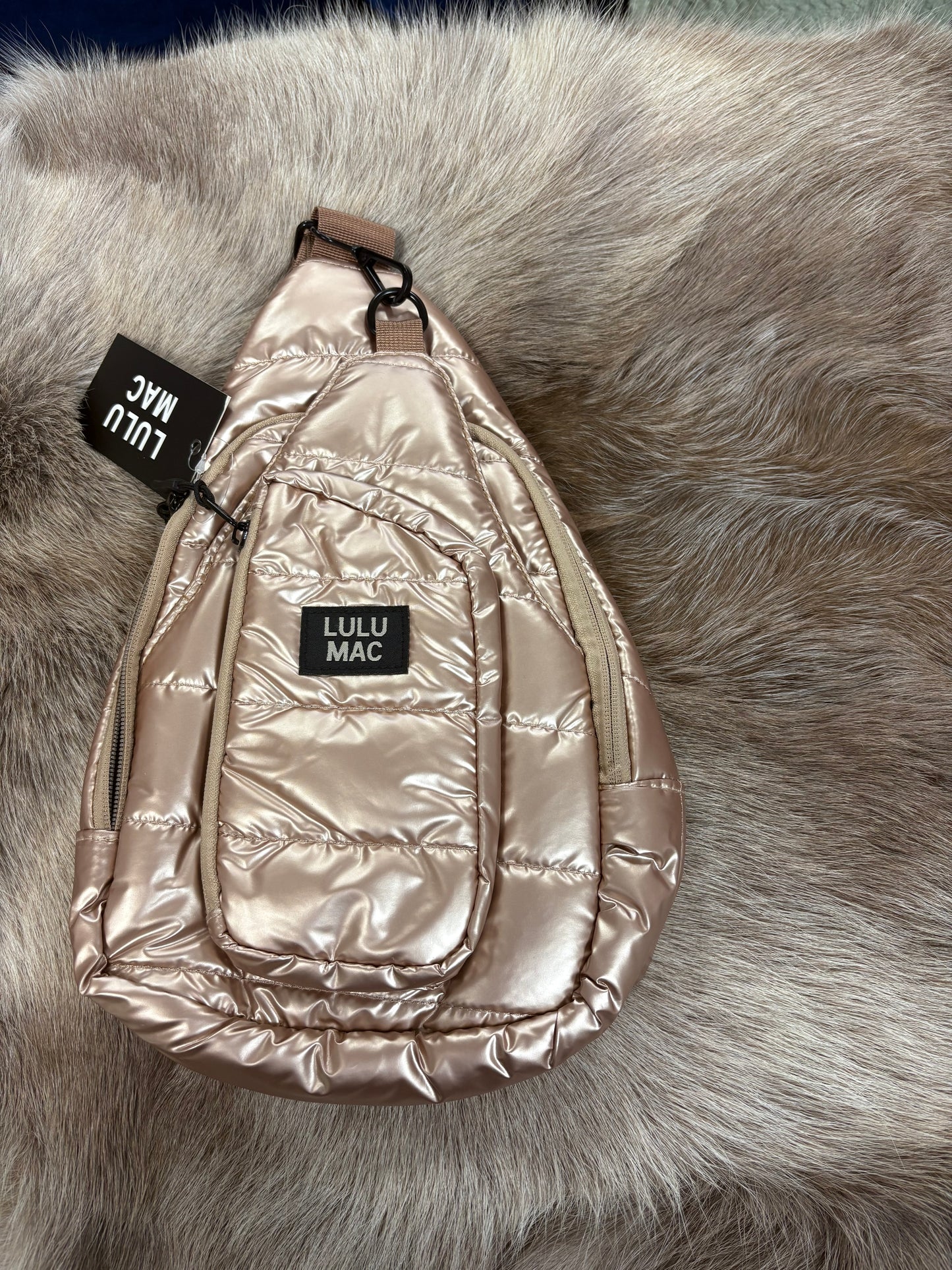Lulu Mac Puffer Sling Bag