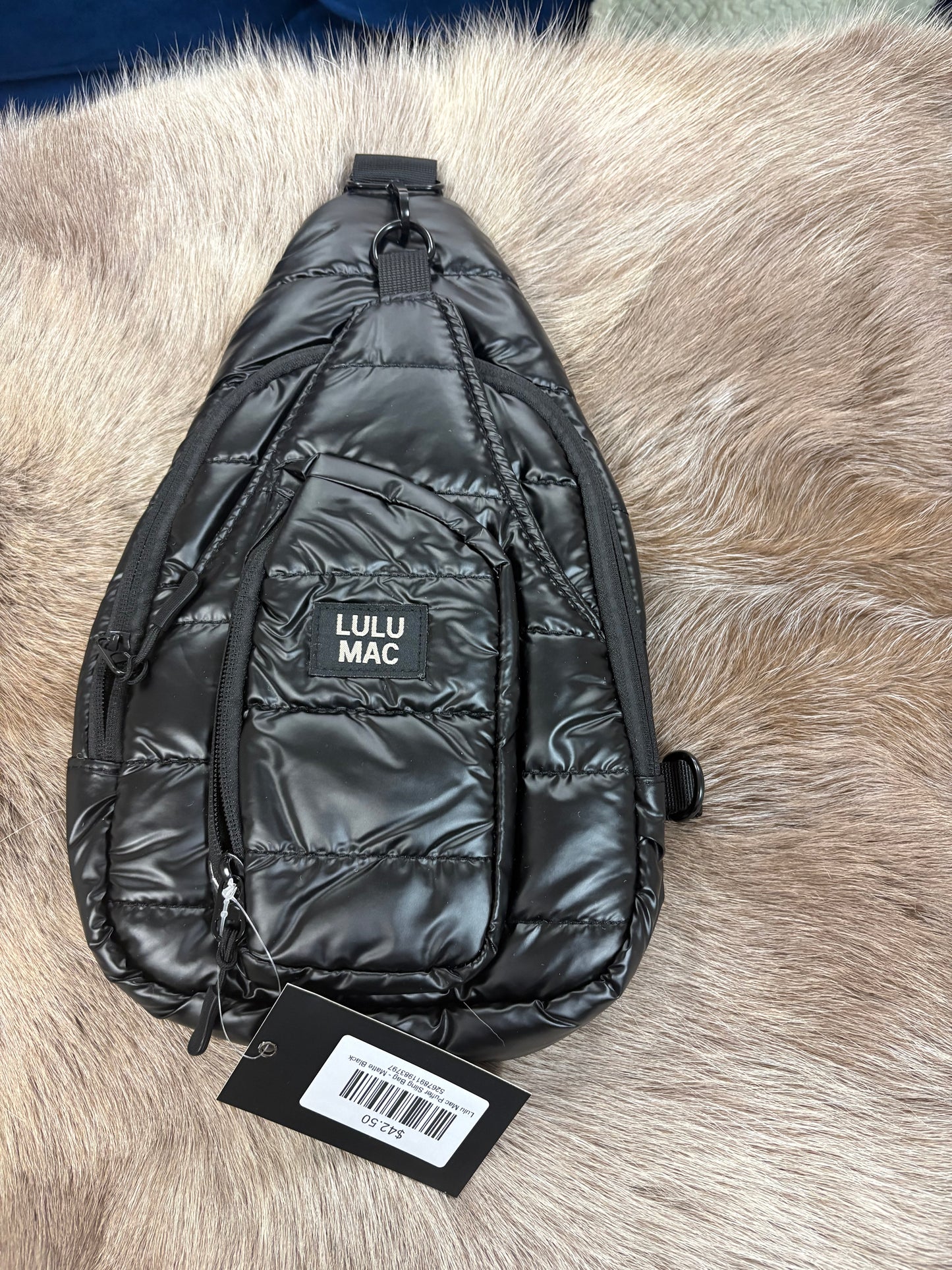Lulu Mac Puffer Sling Bag