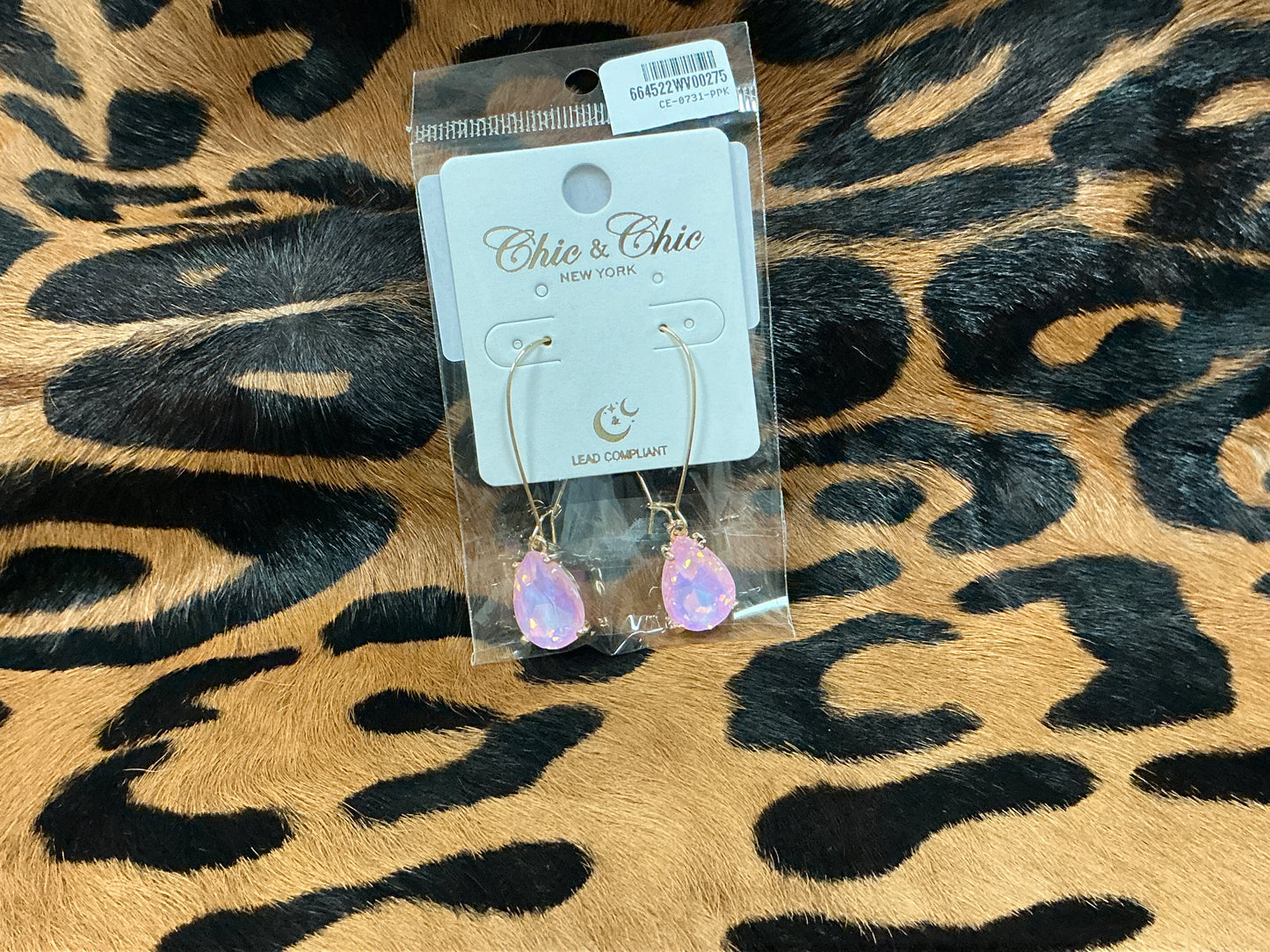 Teardrop Rhinestone Earrings