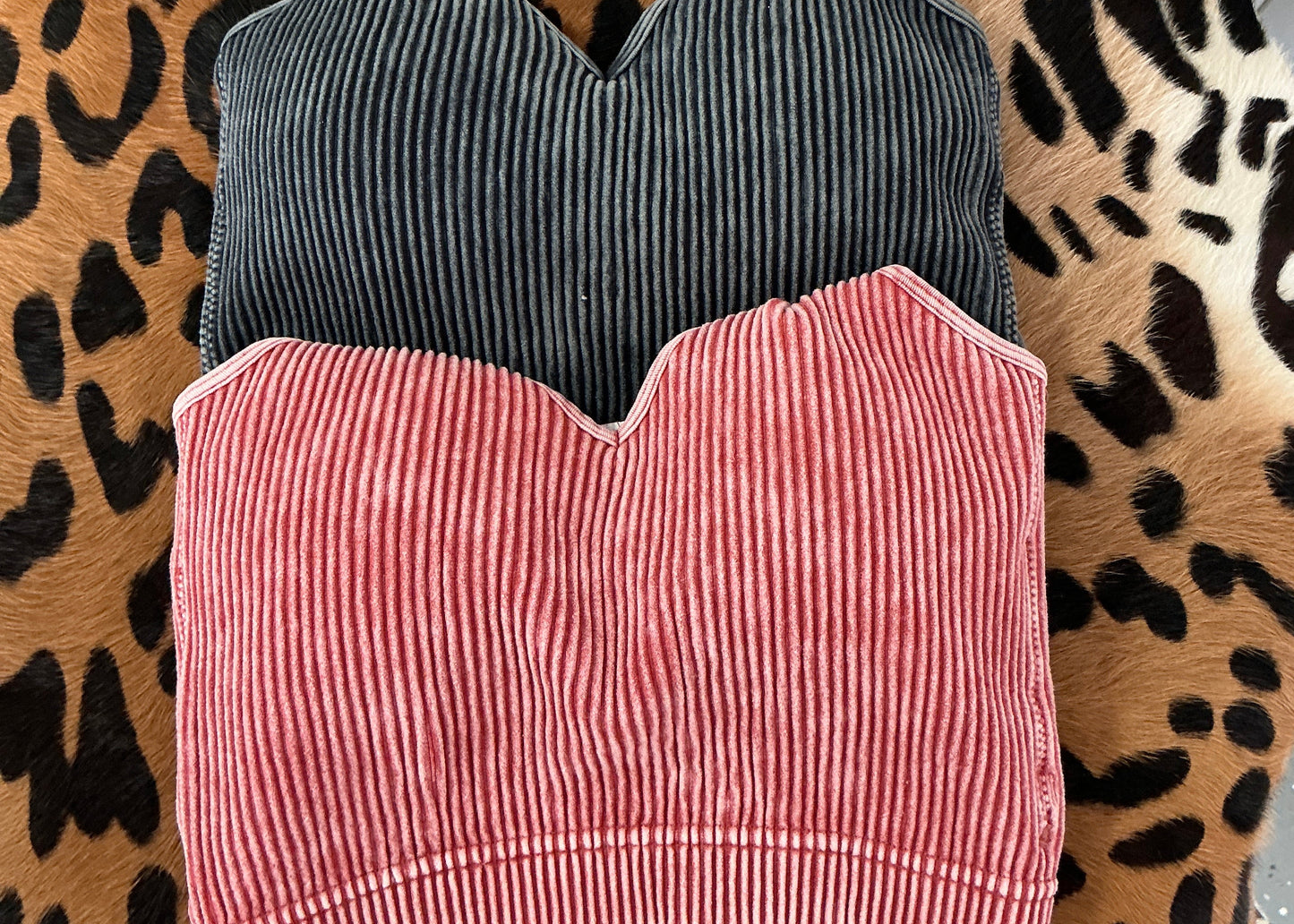 Seamless Ribbed Padded Bralette