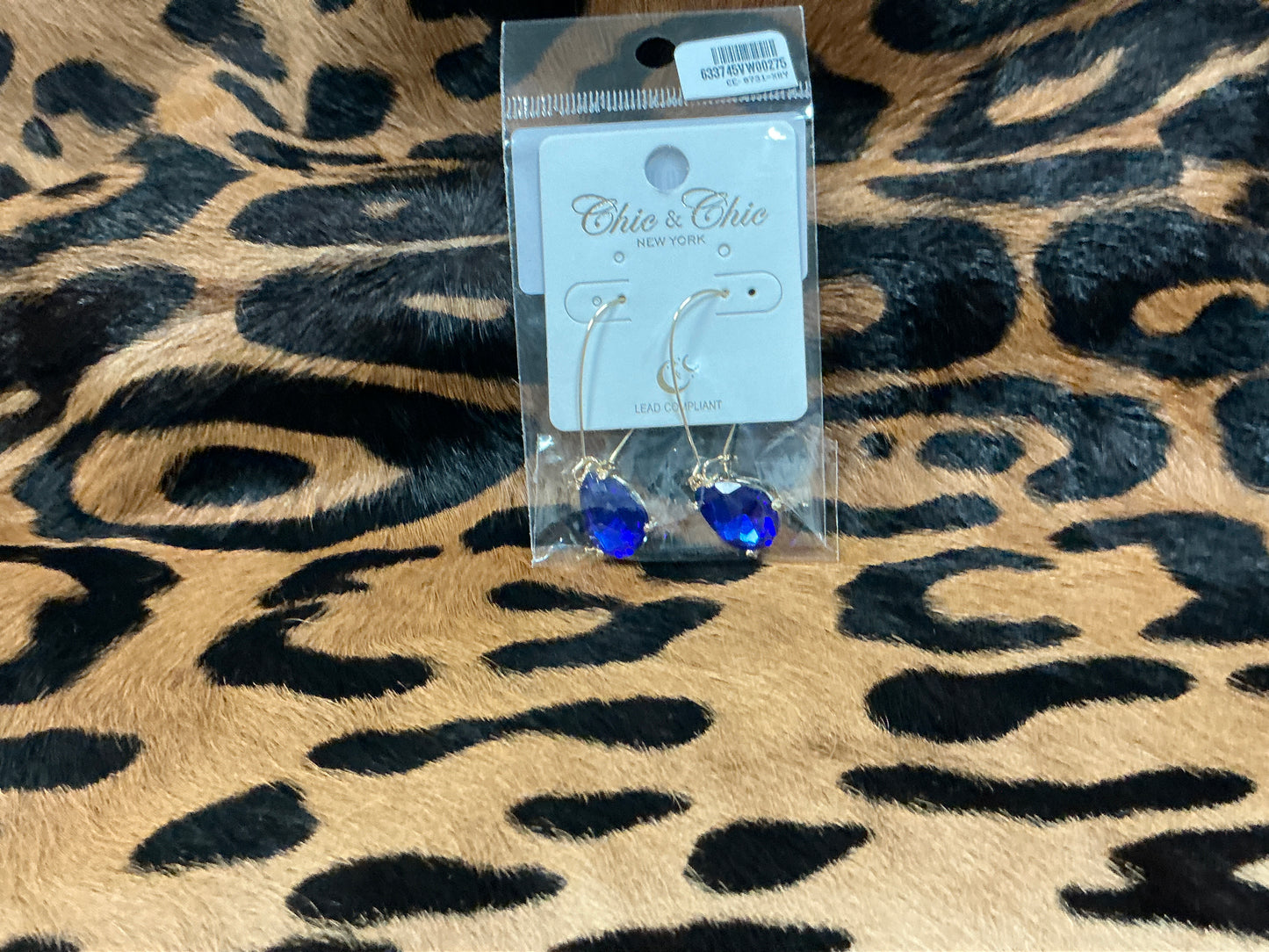 Teardrop Rhinestone Earrings