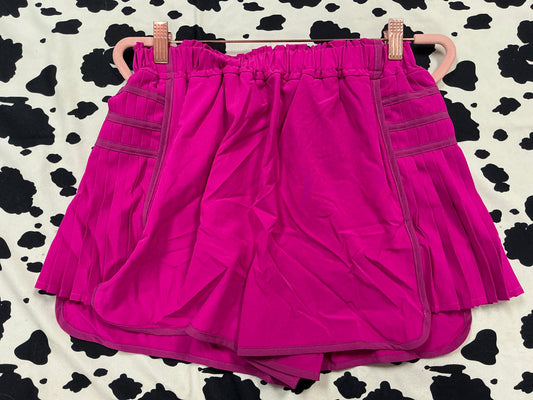 Perfectly Pleated Athletic Shorts